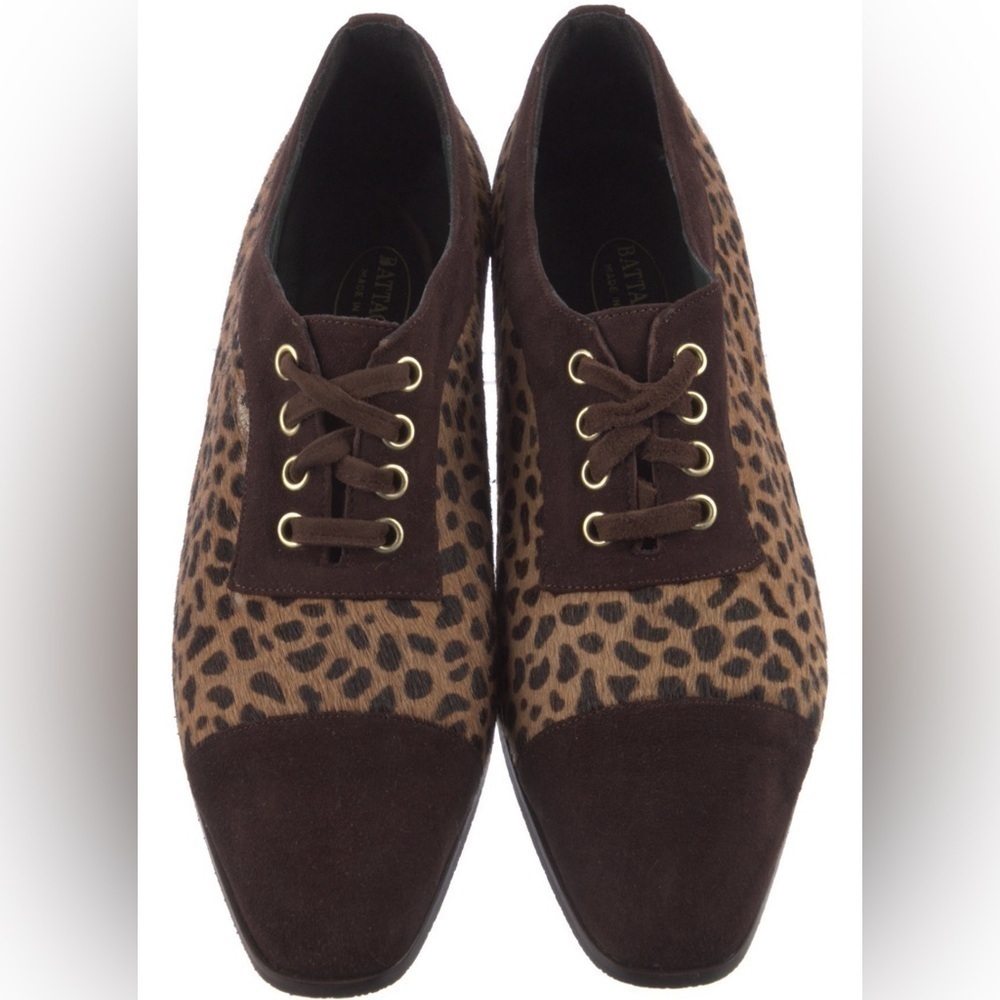 Battaglia Ponyhair Oxfords Size 10 1/2